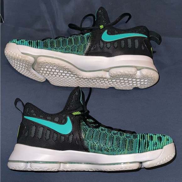 Nike KD 9 Birds of Paradise Clear Jade/Black Men’s Size 13 Excellent Condition - Picture 8 of 10